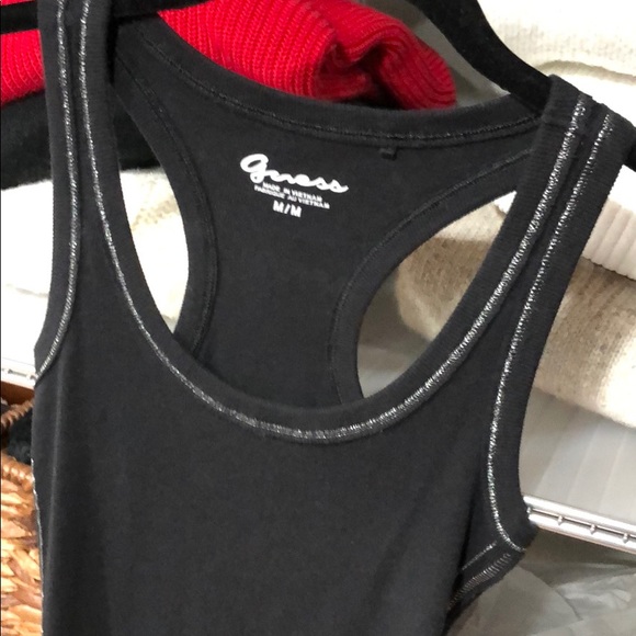 Guess razor back black tank medium - Picture 4 of 6
